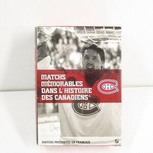 Memorable Games in Montreal Canadiens History NHL (10-Disc DVD Box Set FRENCH)